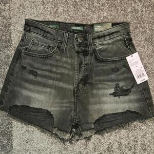 Women's Wild Fable black distressed denim shorts. Size 4